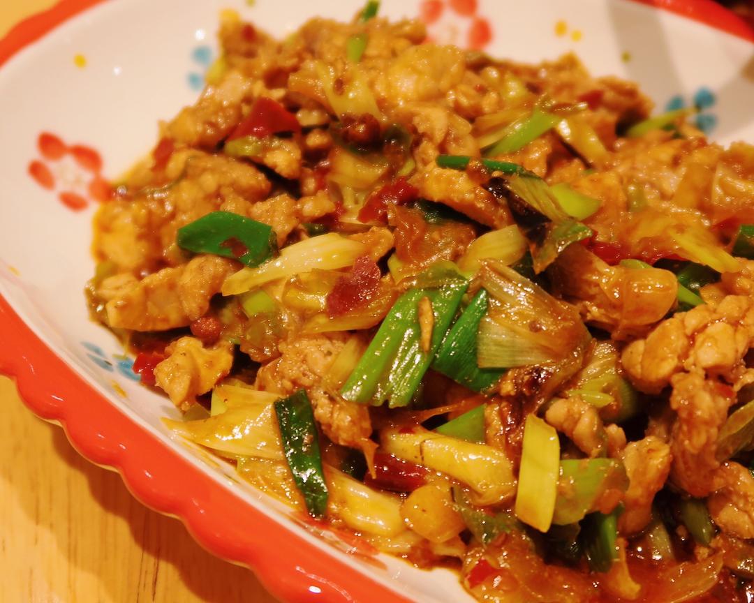 快手辣味炒肉（火锅底料版）的做法