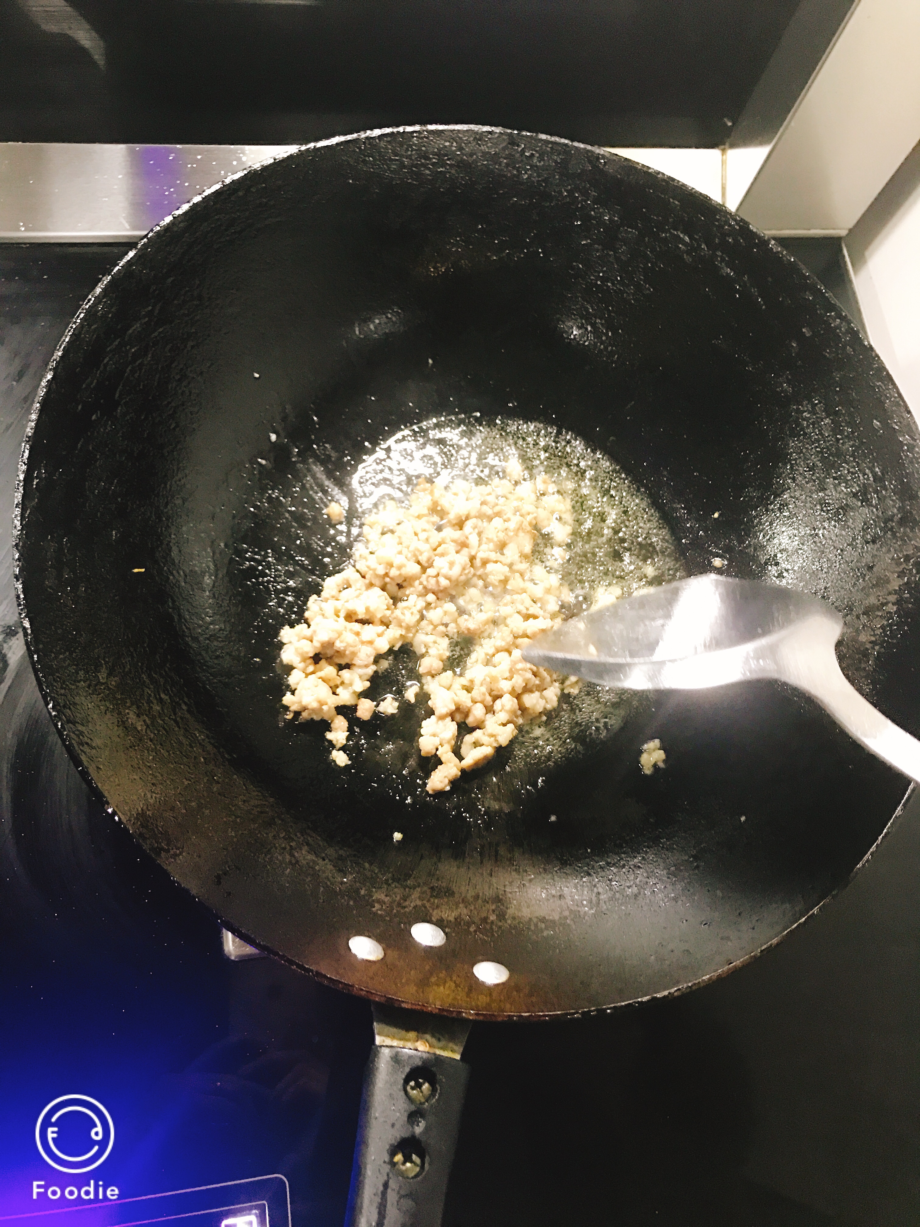 紫苏豇豆下饭菜的做法 步骤3