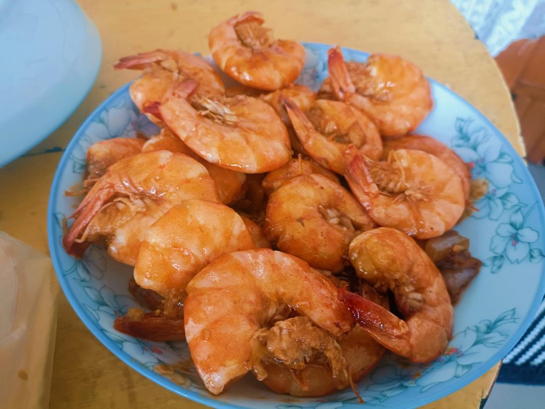 家庭版油焖大虾