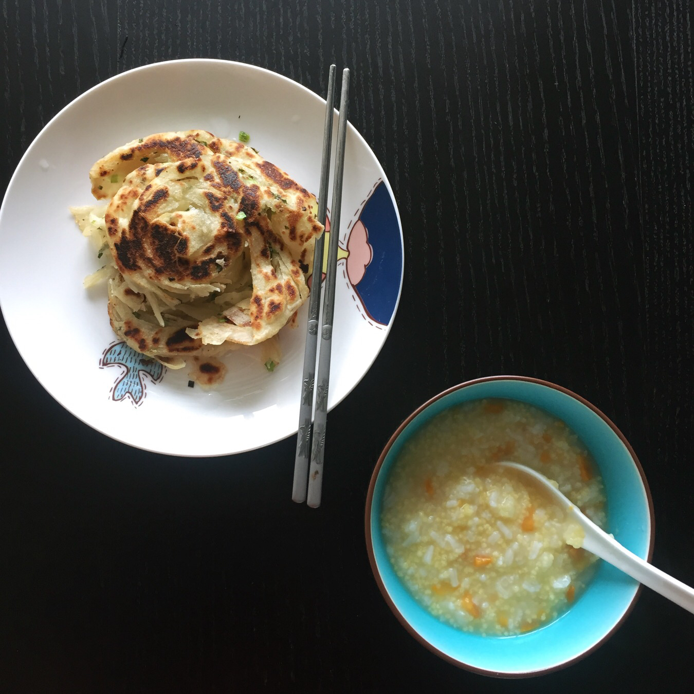 葱花手抓饼
