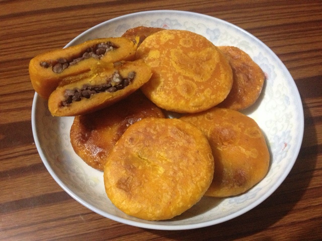 糯米南瓜饼