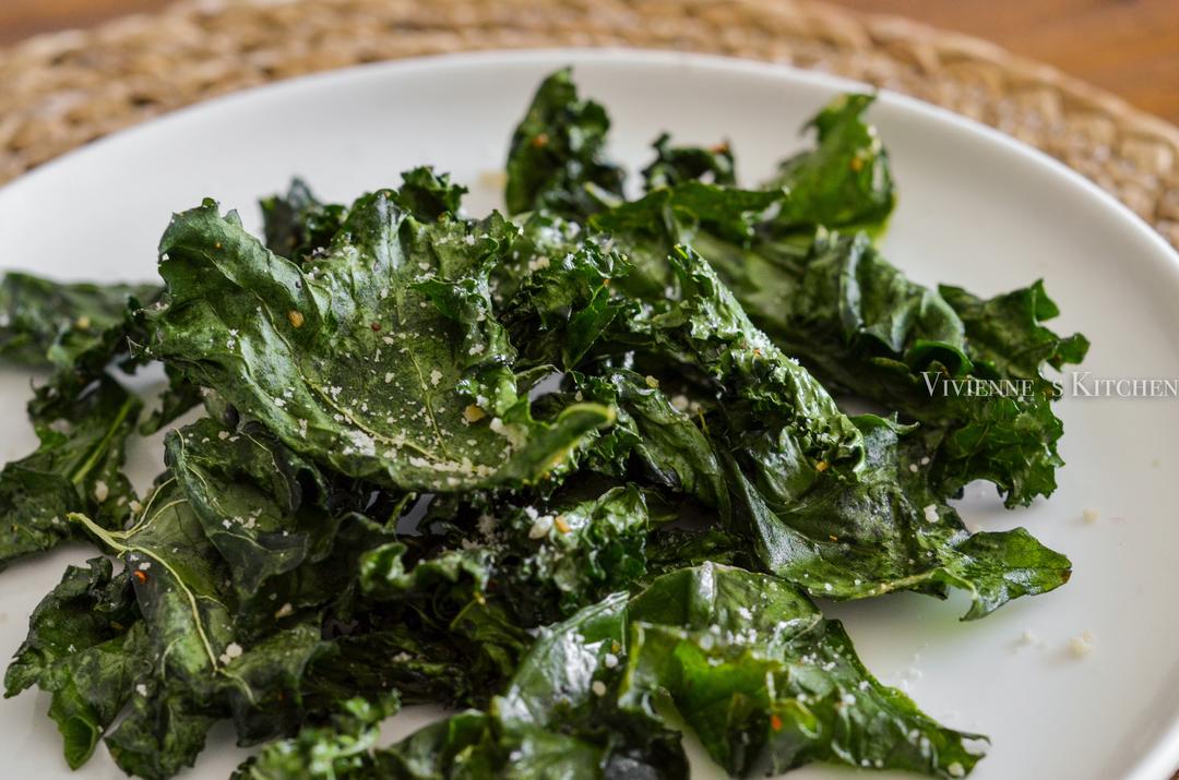 烤Kale羽衣甘蓝脆片 减脂零食