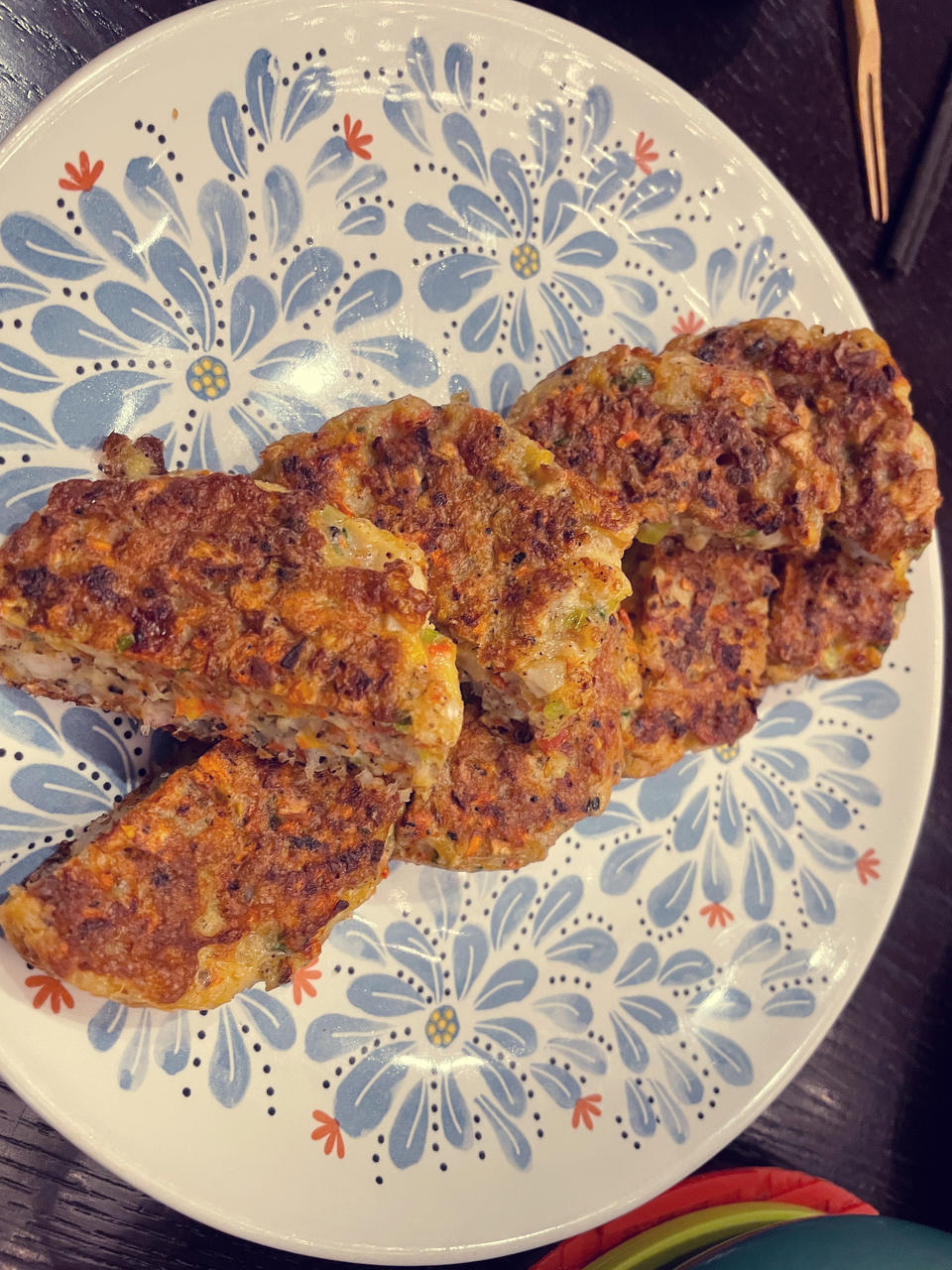 虾仁饼
