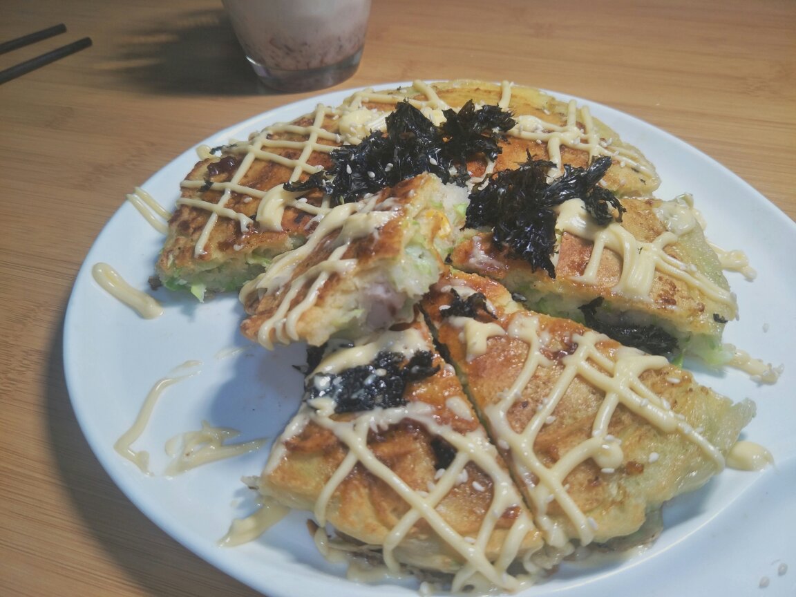 大阪烧 (Okonomiyaki)
