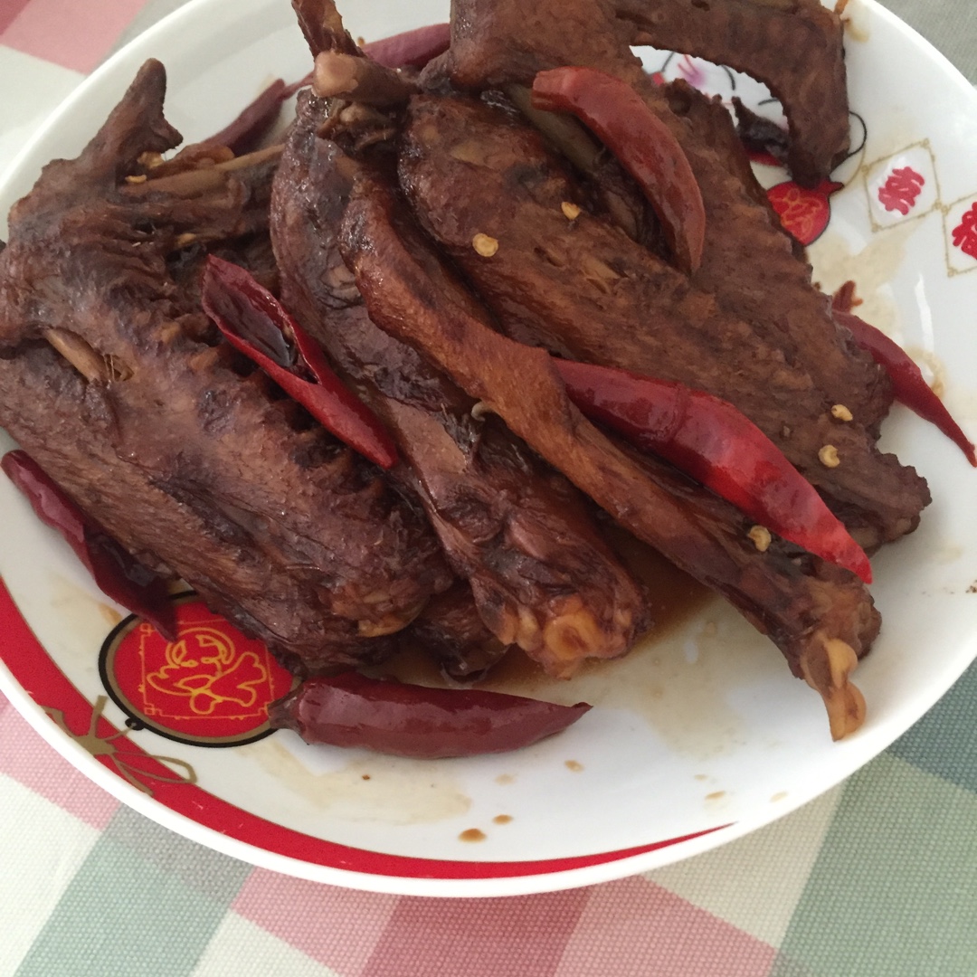 周黑鸭味～～～鸭翅 鸭爪