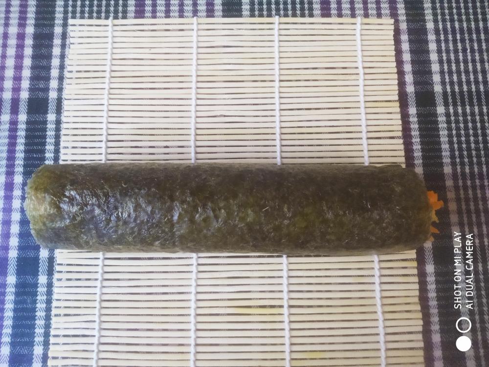 高颜值的紫菜包饭