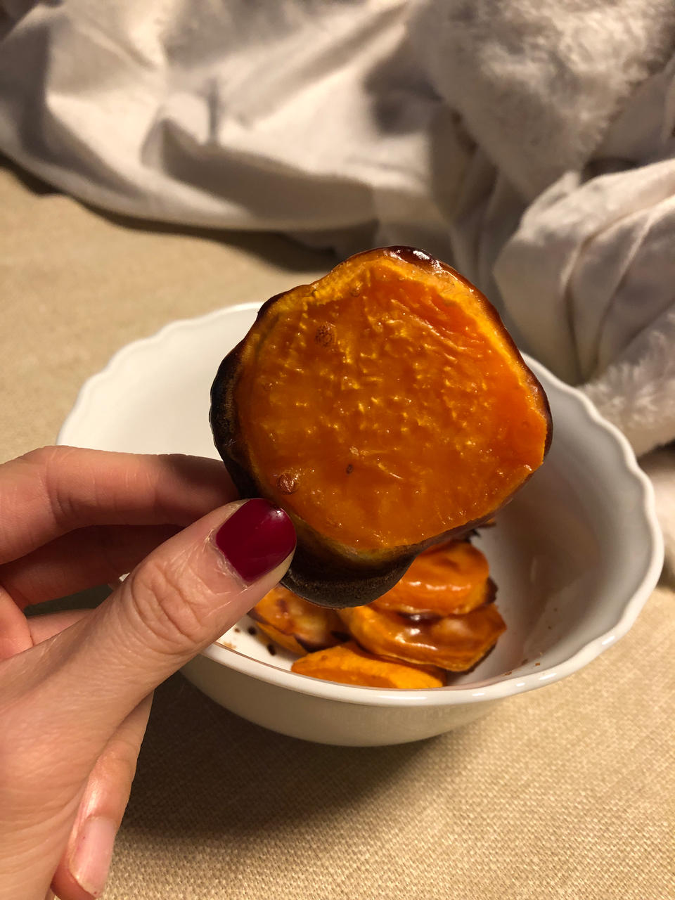 千万不要学我这样烤红薯🍠一盆都不够吃❗️❗️