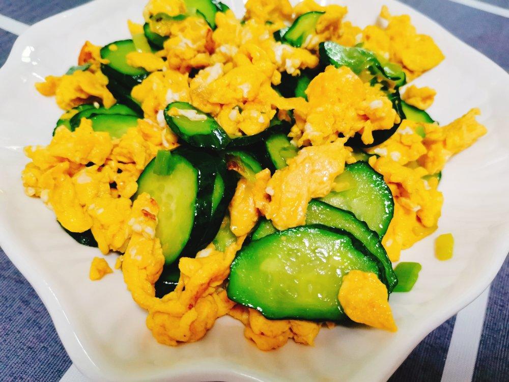 【黄瓜炒鸡蛋图片】沛锦妈妈_下厨房