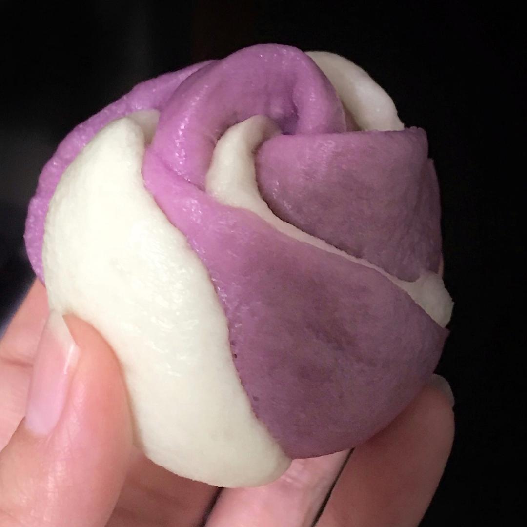 玫瑰花馒头