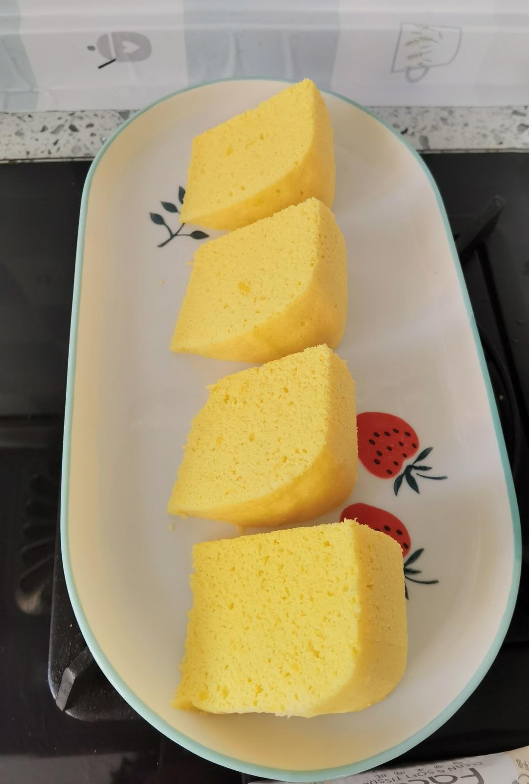 零添加玉米面蒸糕