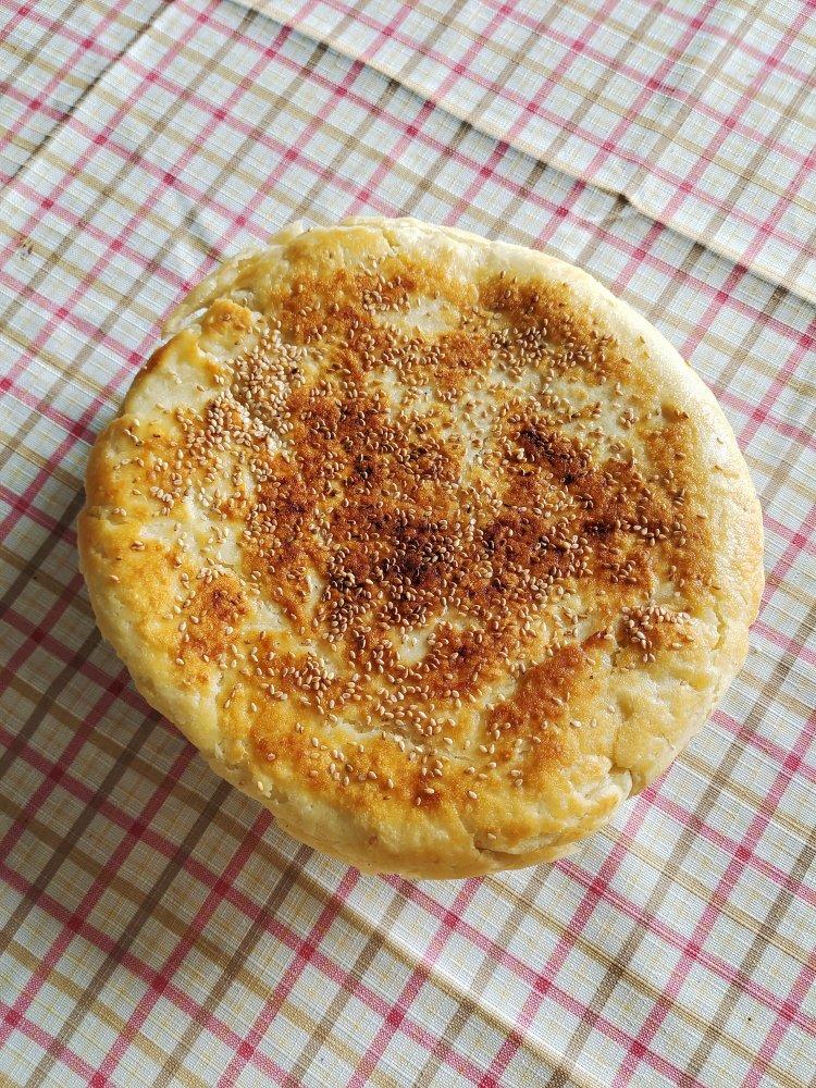 葱香发面饼