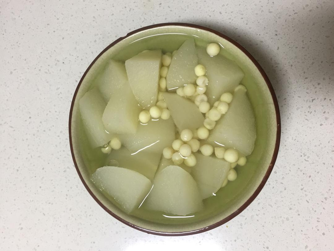 梨子鸡头米（秋天怎么能不多吃点梨呢）