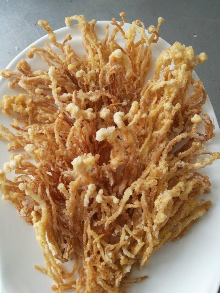 椒盐金针菇