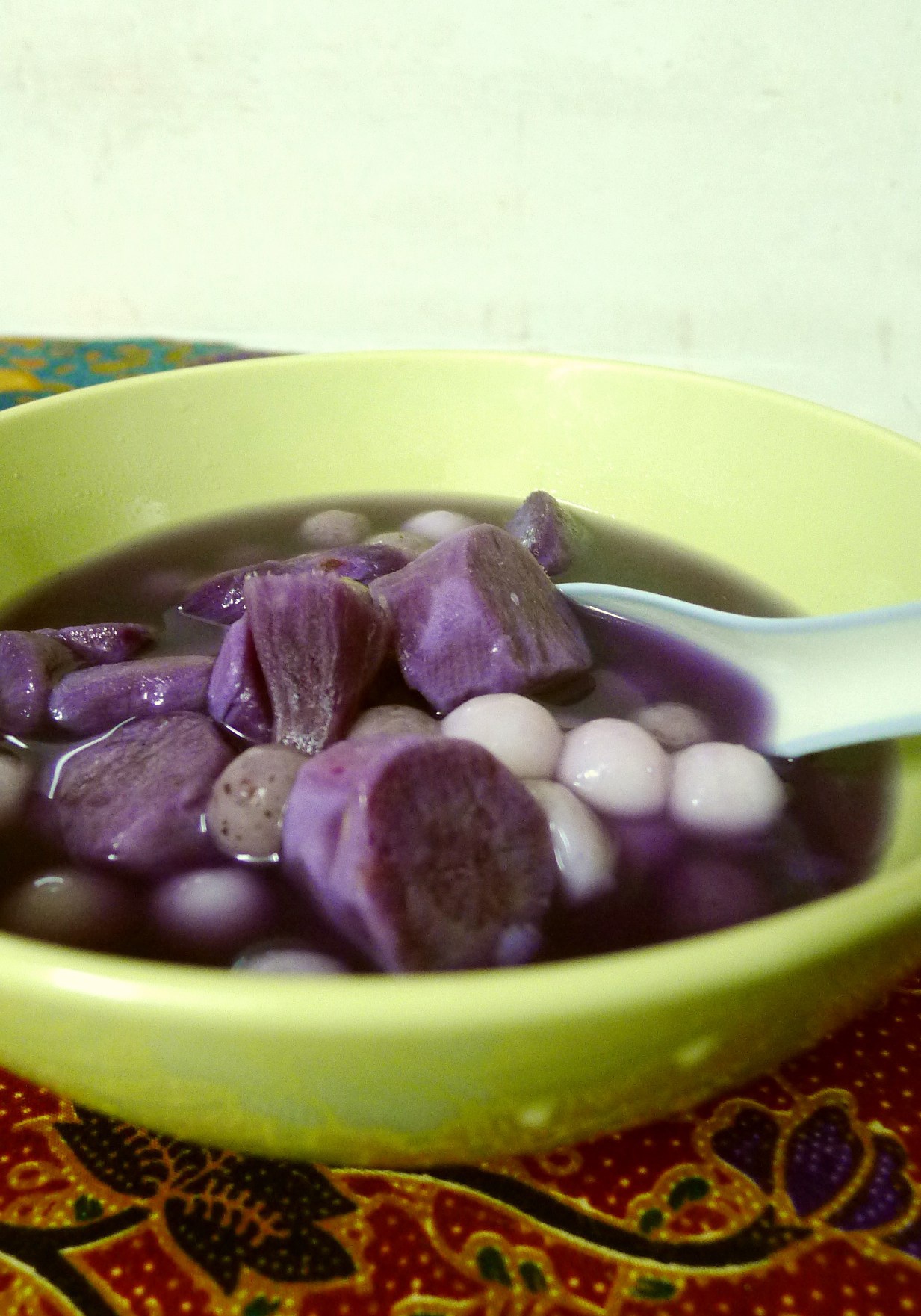 双薯小丸子糖水