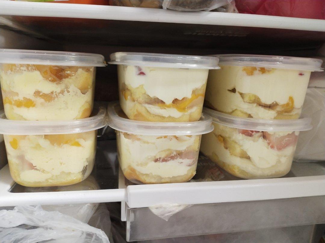 水果盒子蛋糕（低糖低油版）