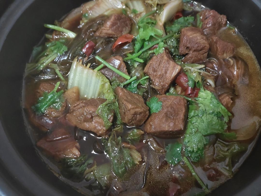 牛肉粉丝煲（简单易做）