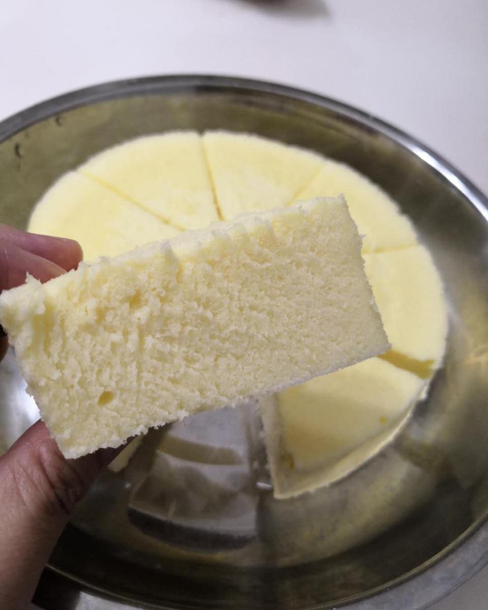 6寸原味戚风蛋糕
