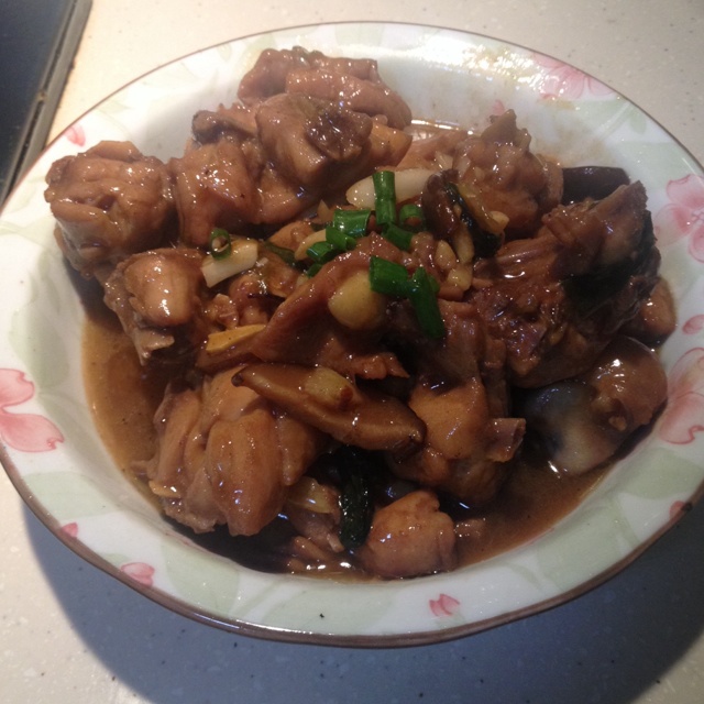 香菇炒鸡