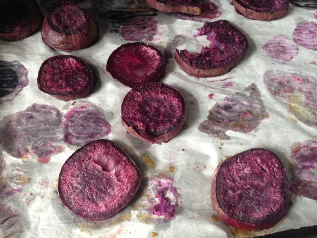 蜜汁烤紫薯的做法