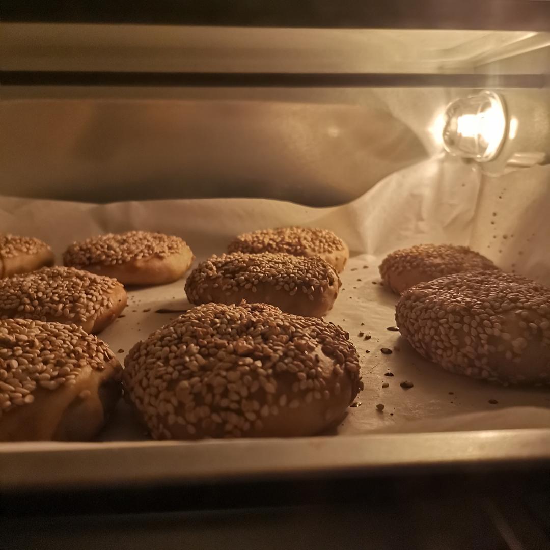 第一次做就会成功的芝麻酱烧饼