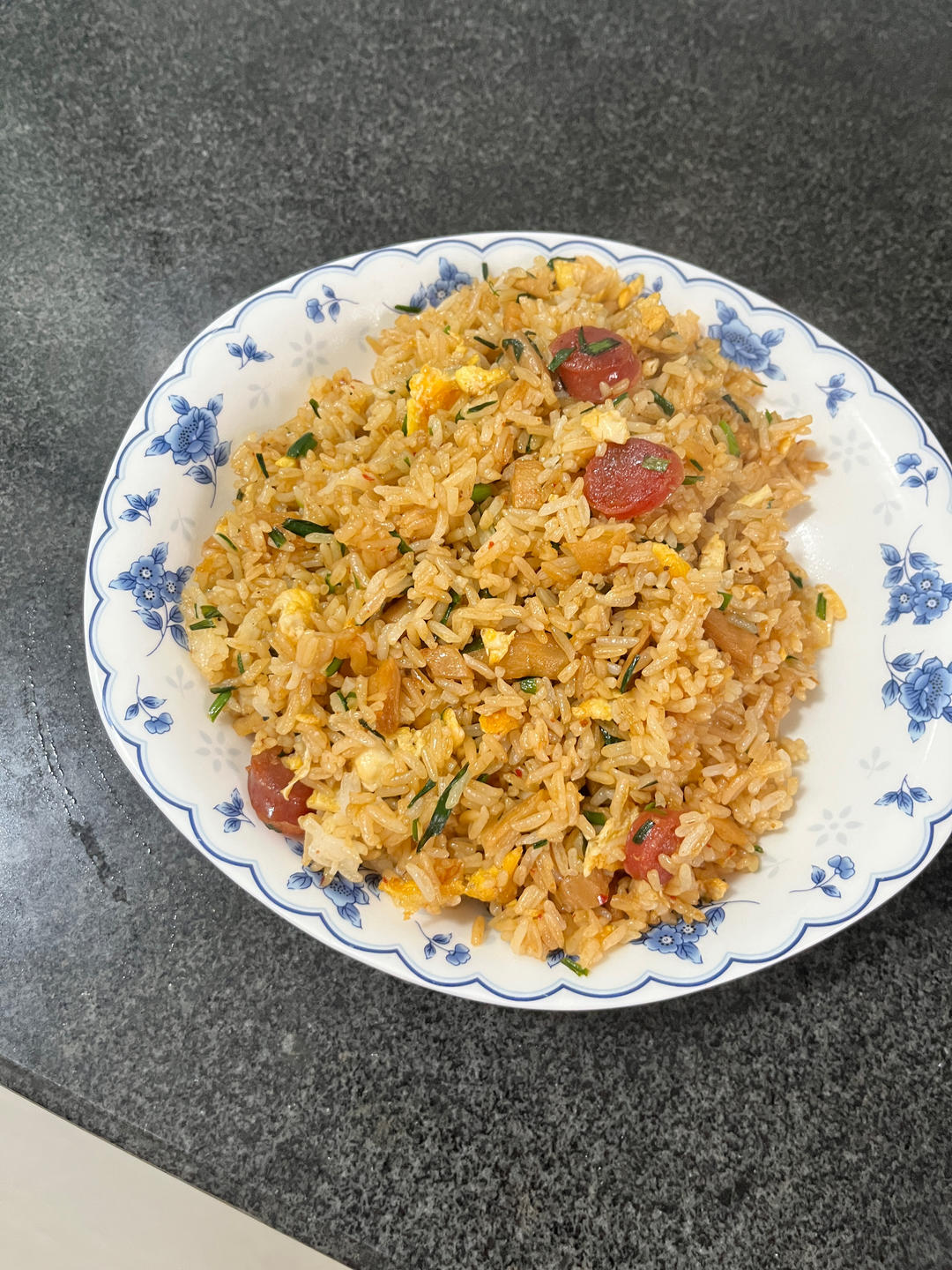 韭菜鸡蛋炒饭