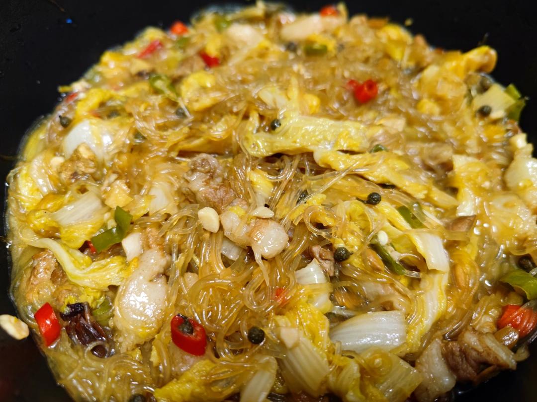白菜炖粉条