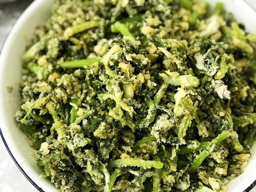 佳宝hans做的粉蒸茼蒿