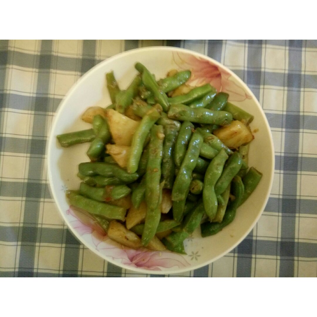 四季豆烧土豆