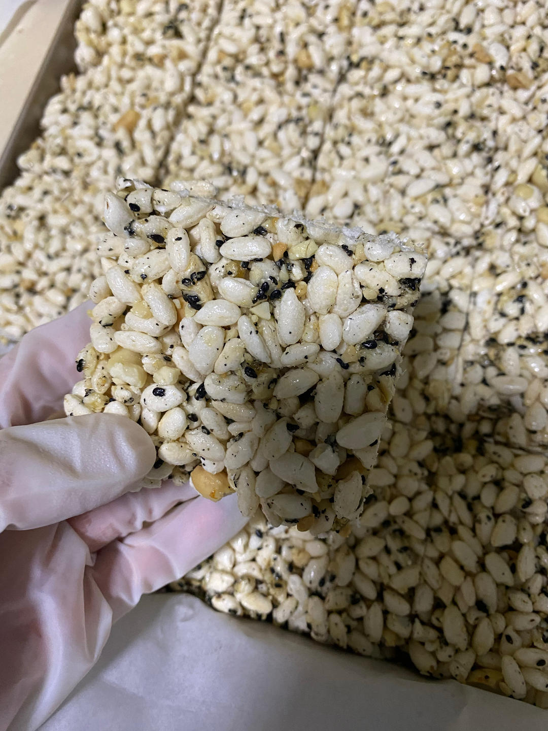 儿时的记忆-大米花糖