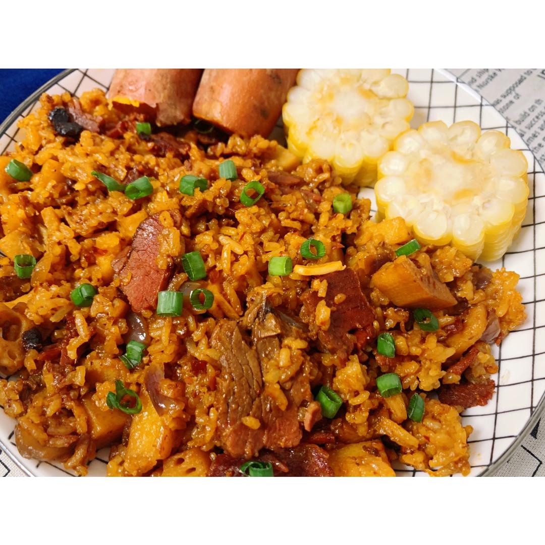 土豆焖饭（电饭锅版）