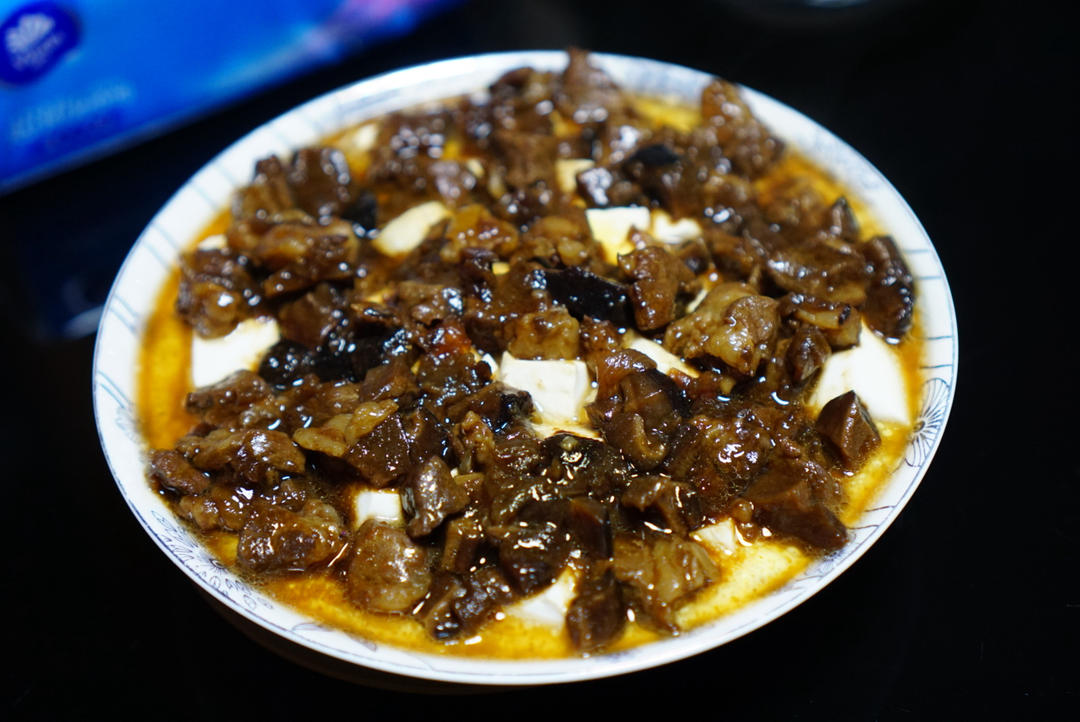 肉沫豆腐蛋羹