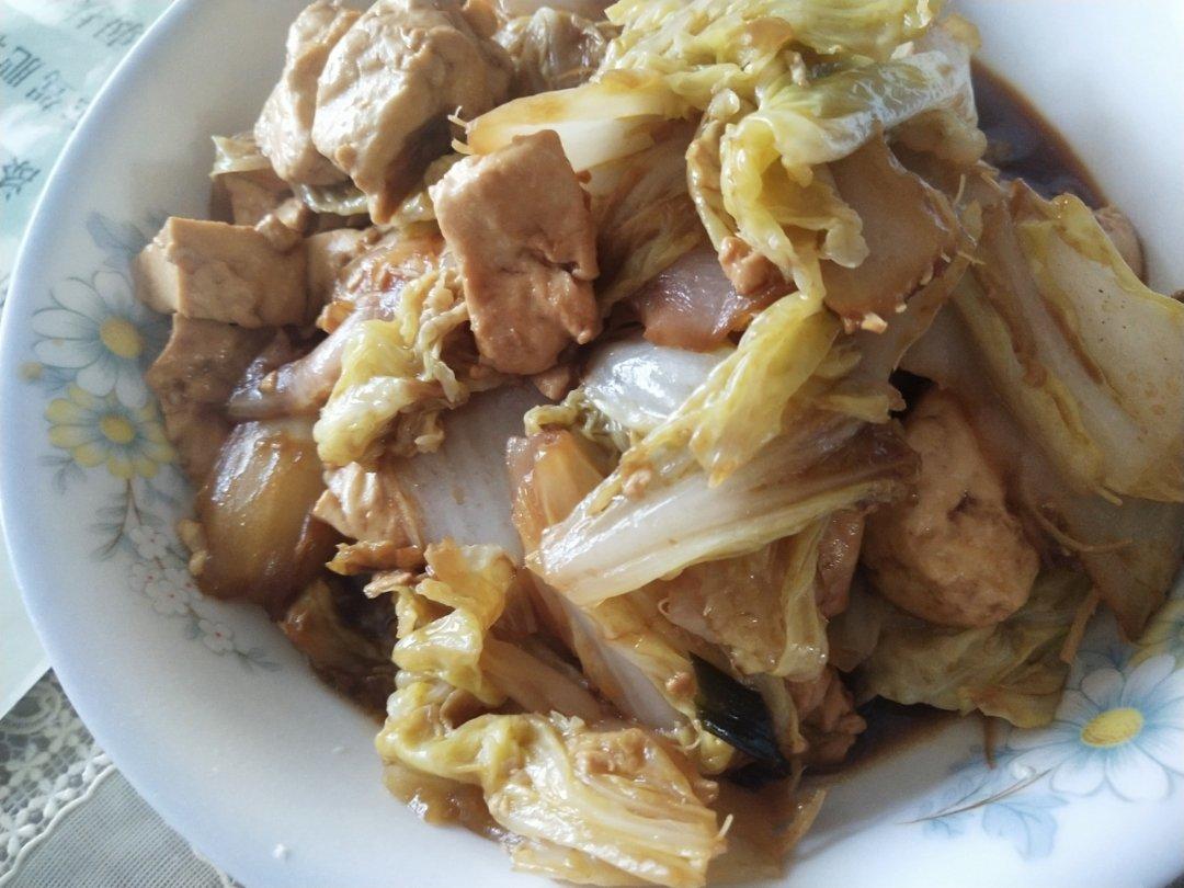 白菜炖豆腐