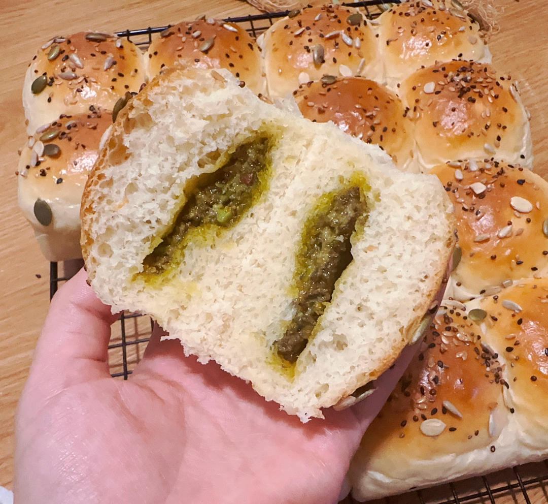 纯奶手撕吐司的做法 步骤1