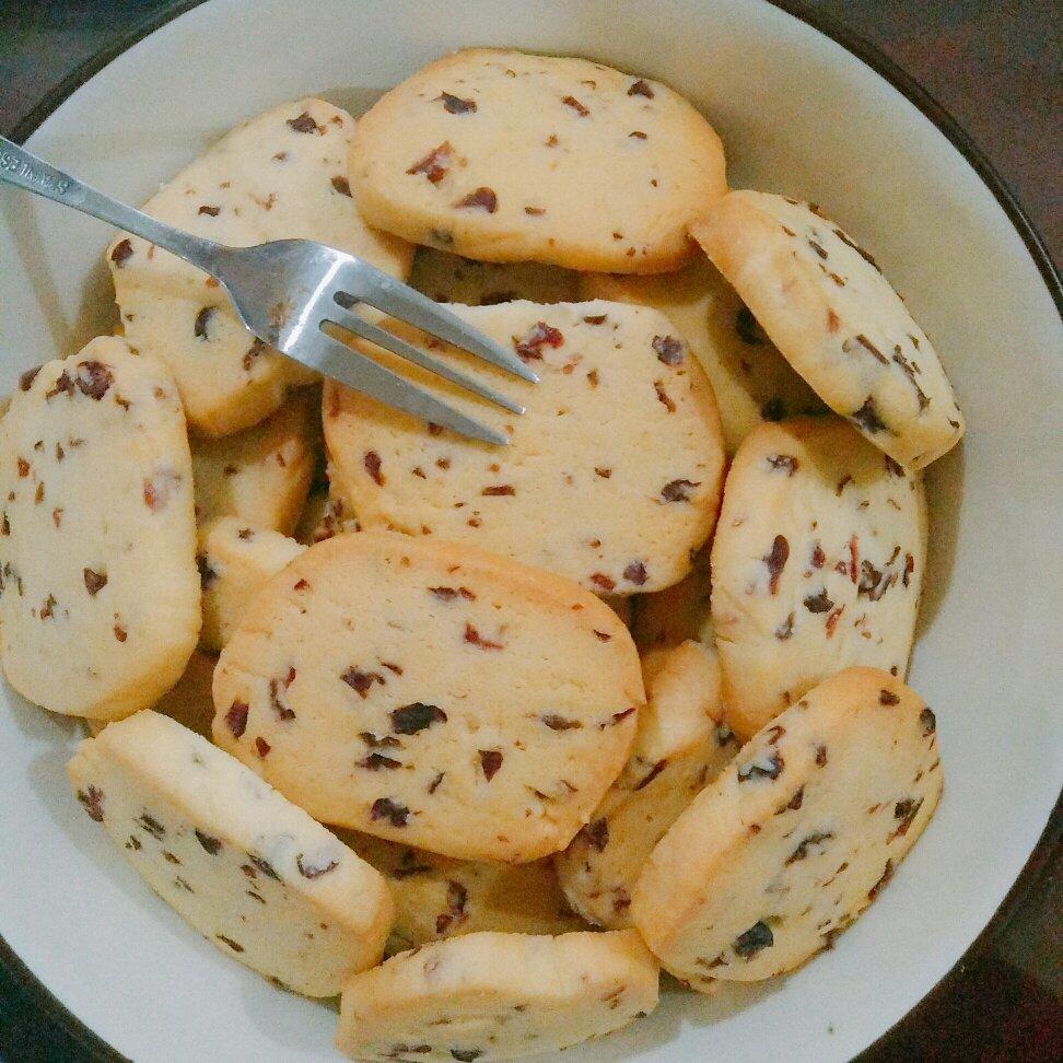 风靡某宝的{蔓越莓曲奇饼干}