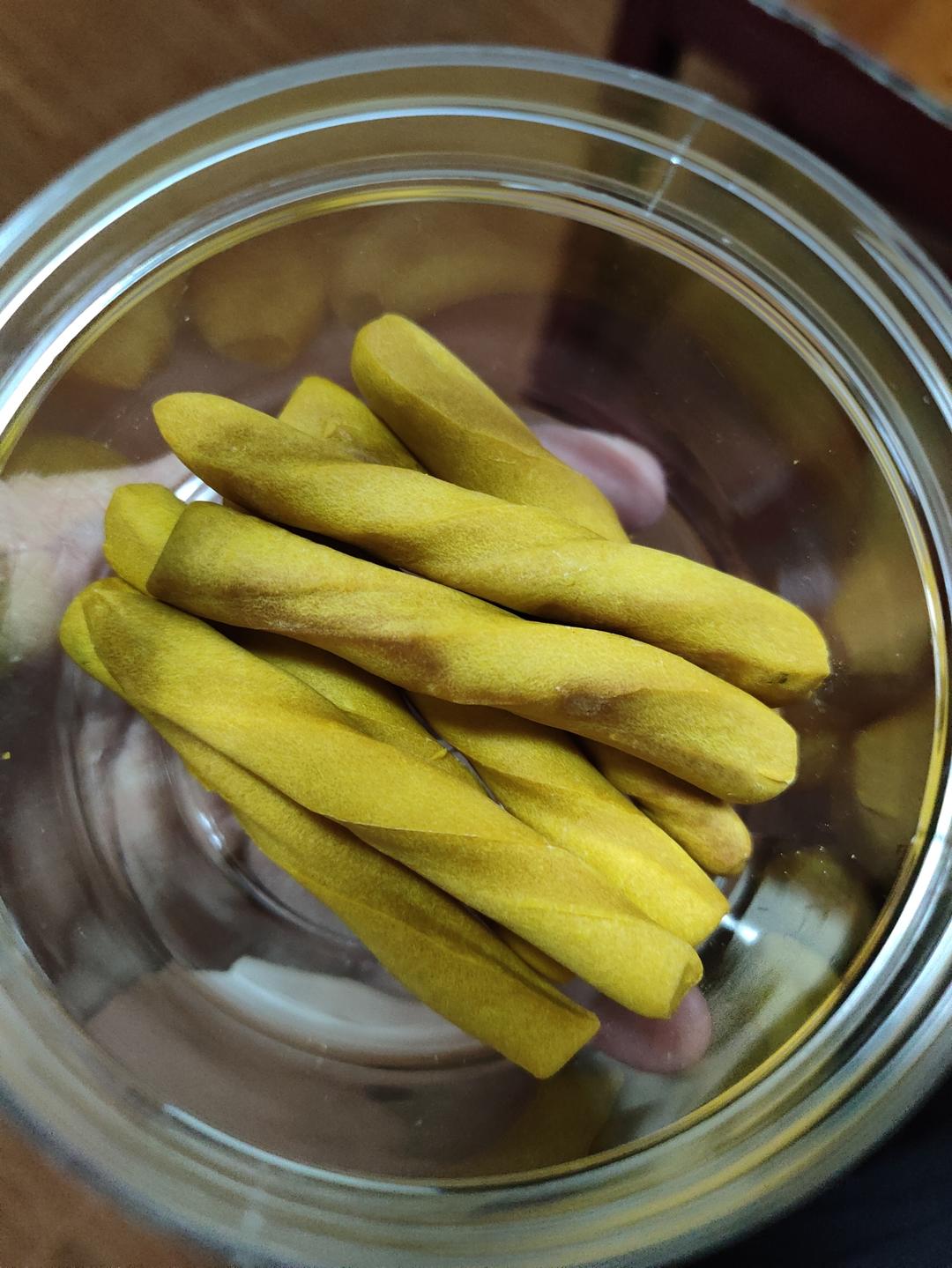 宝宝磨牙棒（南瓜味和香蕉味）