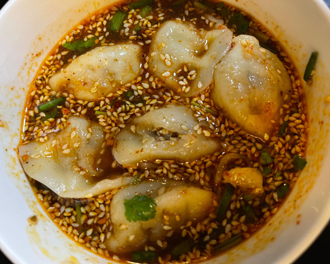 🔥五分钟搞定❗️酸辣开胃一吃就上瘾的酸汤水饺