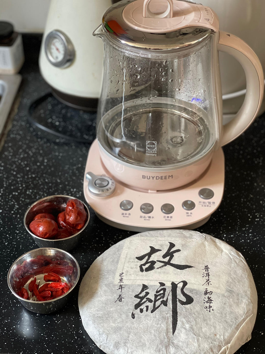 红枣普洱茶【5-6月北鼎养生壶食谱】
