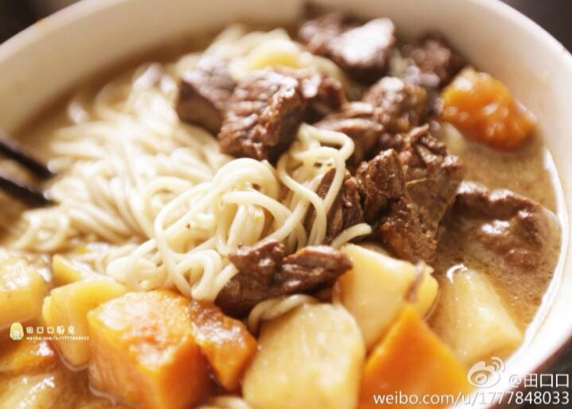 红烧牛肉面