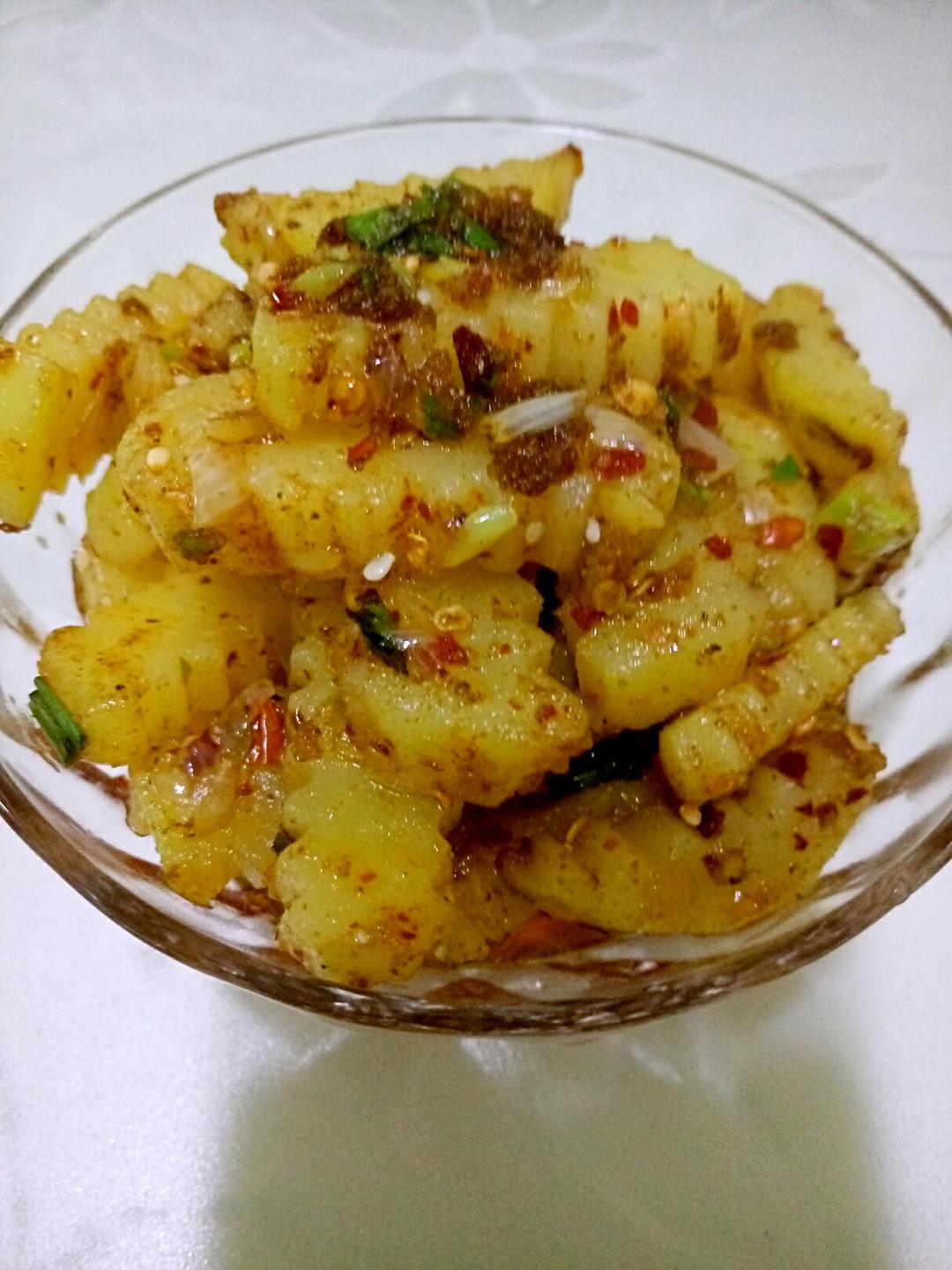孜然土豆条