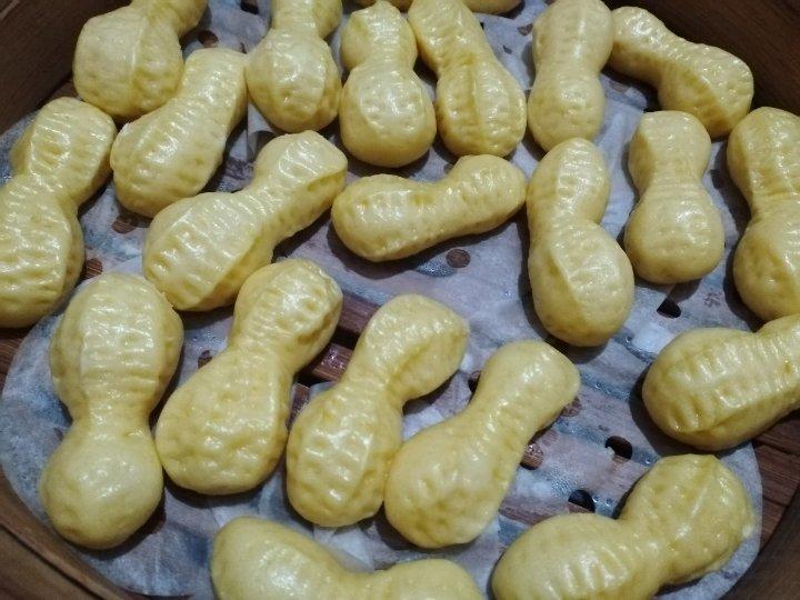 花生造型馒头