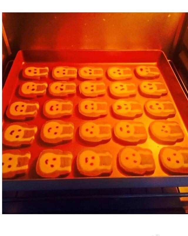 抹茶兔兔曲奇（比熊猫简单！超详细实物图+超良心手绘图）