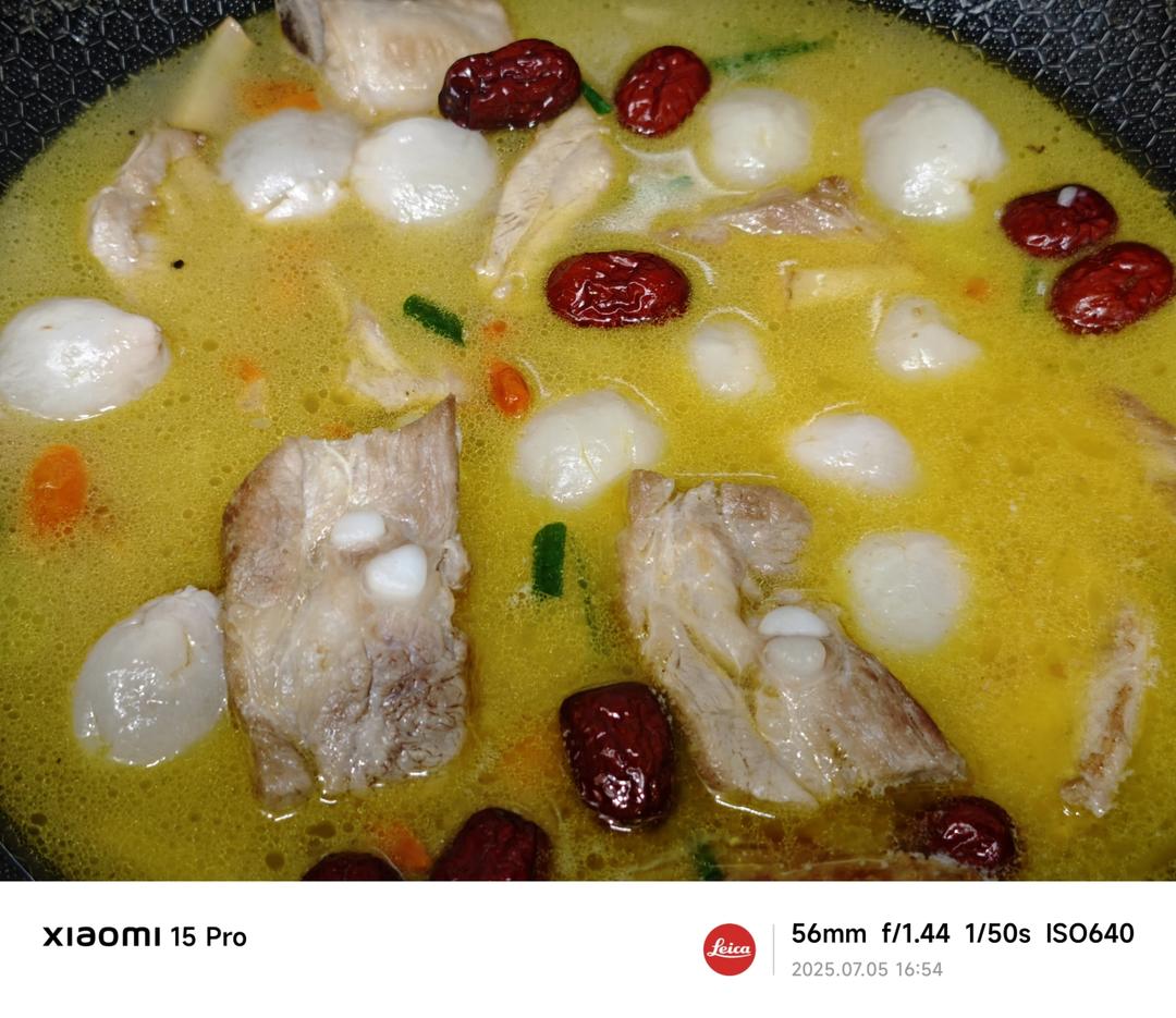 万万没想到荔枝做的排骨汤这么好喝