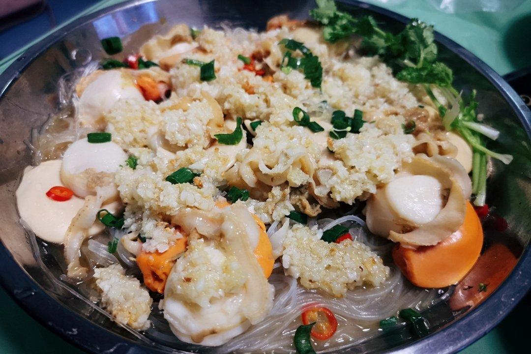 蒜蓉粉丝蒸扇贝