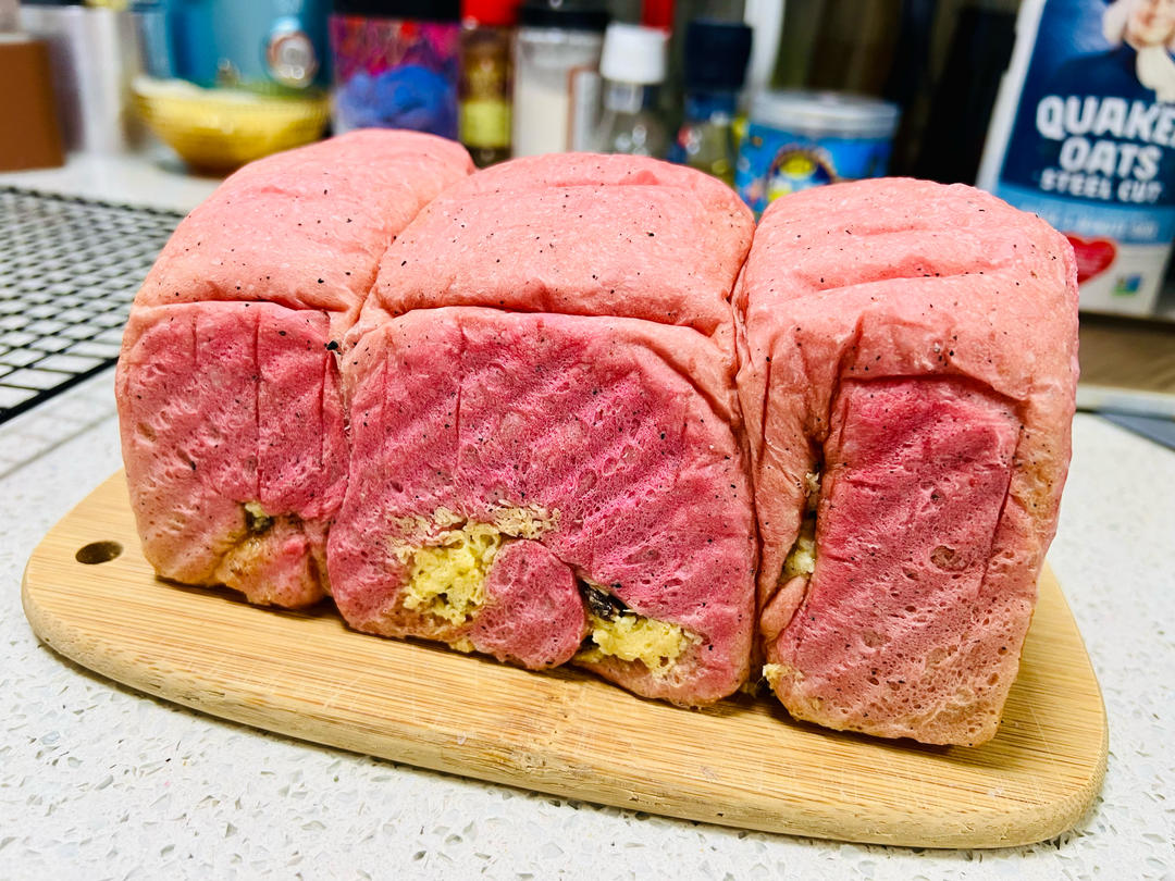 夺命软吐司(๑´ڡ`๑)超软拉丝极速方便的一次发酵吐司