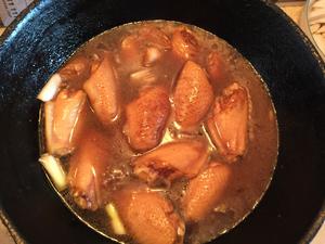 红烧杏鲍菇鸡翅的做法 步骤5