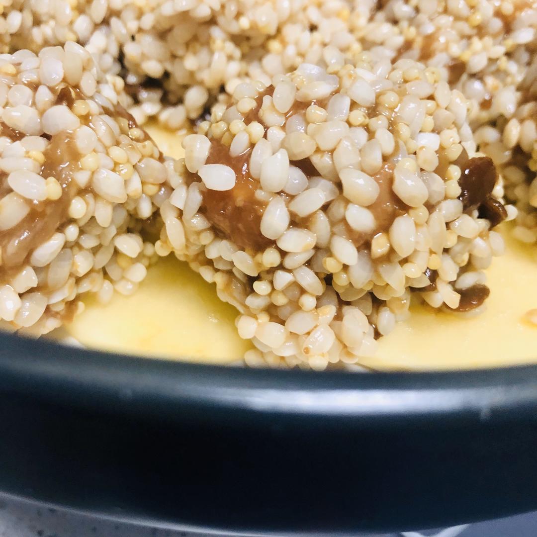 珍珠糯米丸子（改良）的做法