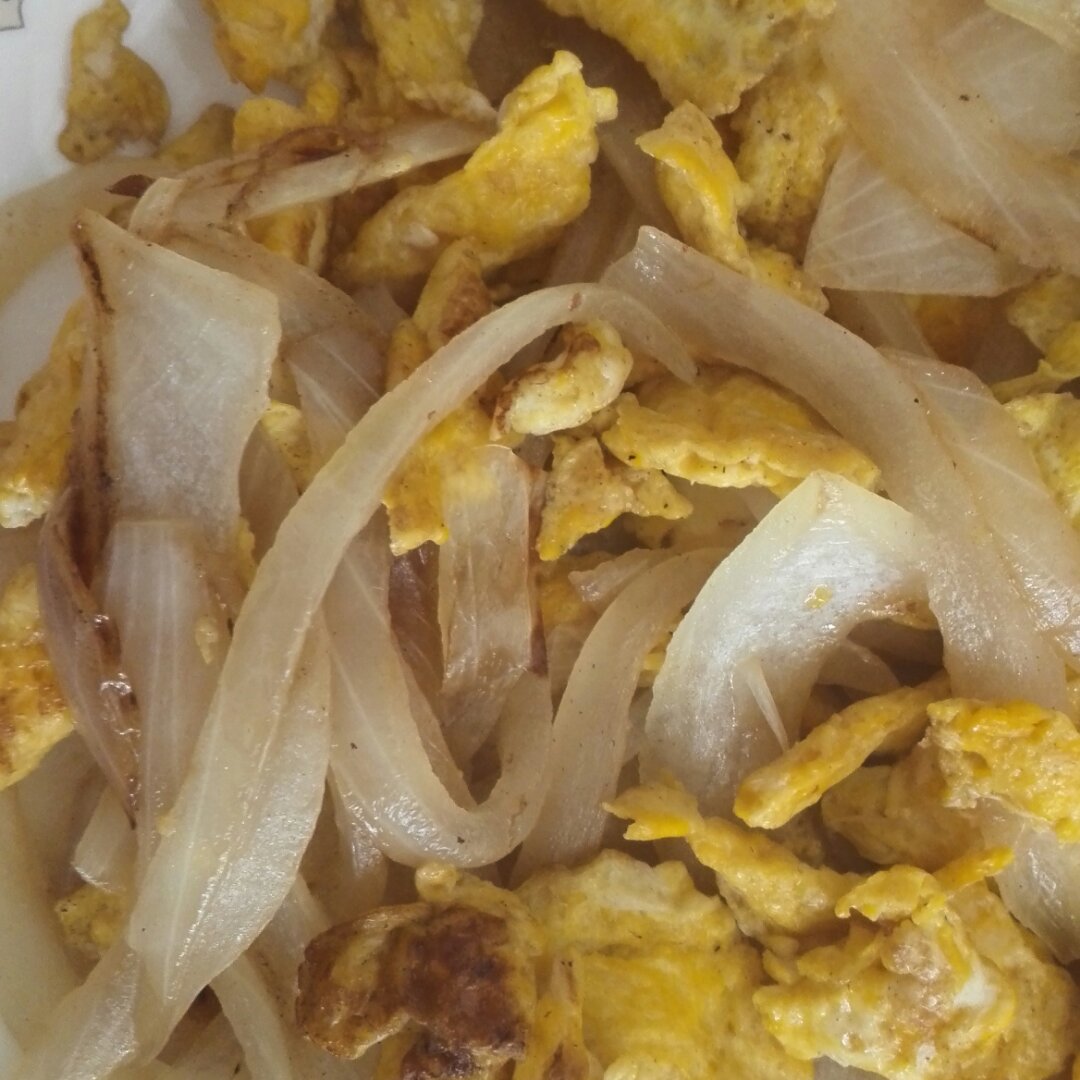 洋葱炒鸡蛋