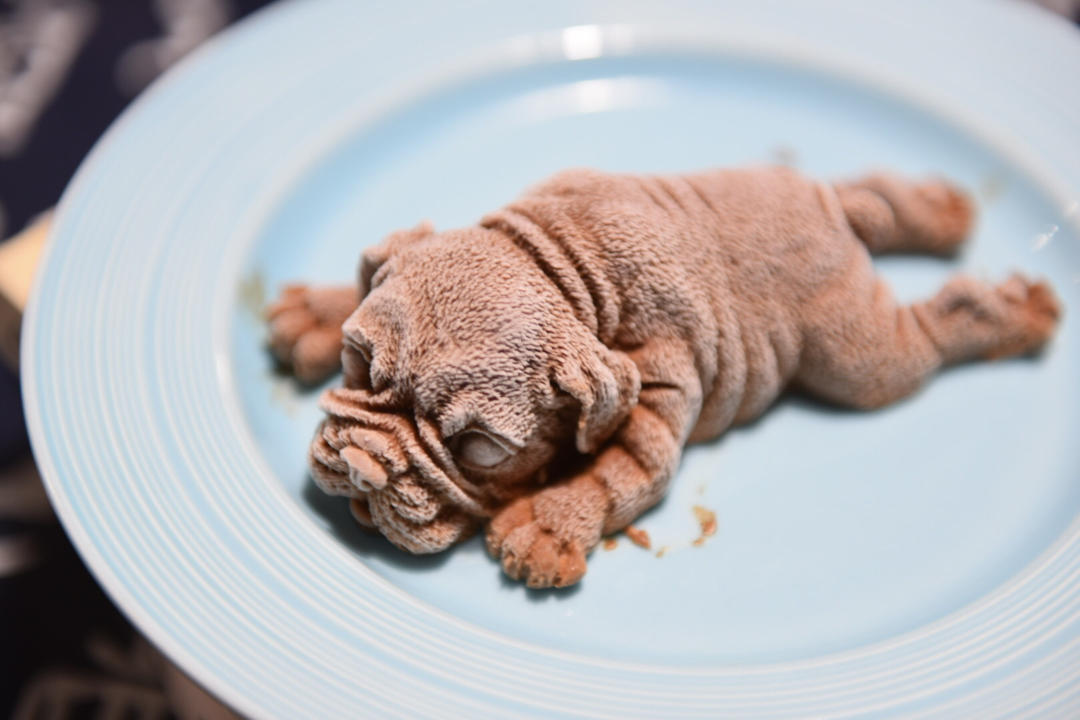 网红沙皮狗慕斯蛋糕