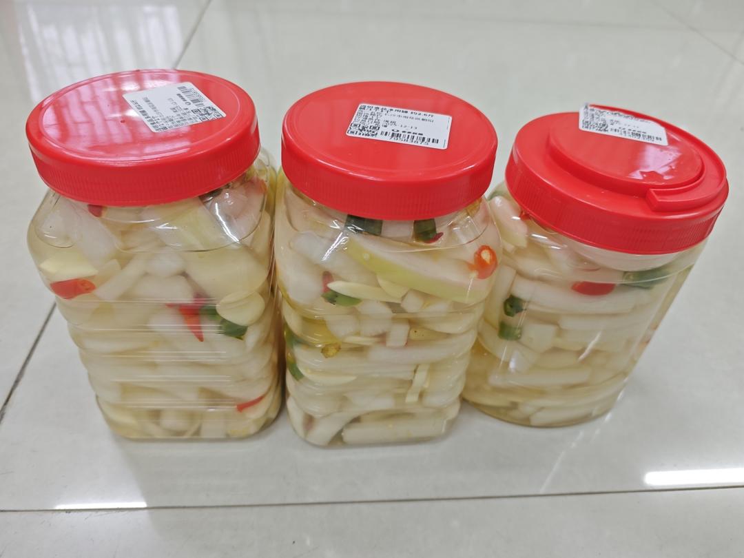 泡椒泡萝卜条（泡菜）