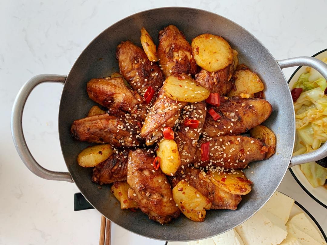 干锅香辣鸡翅